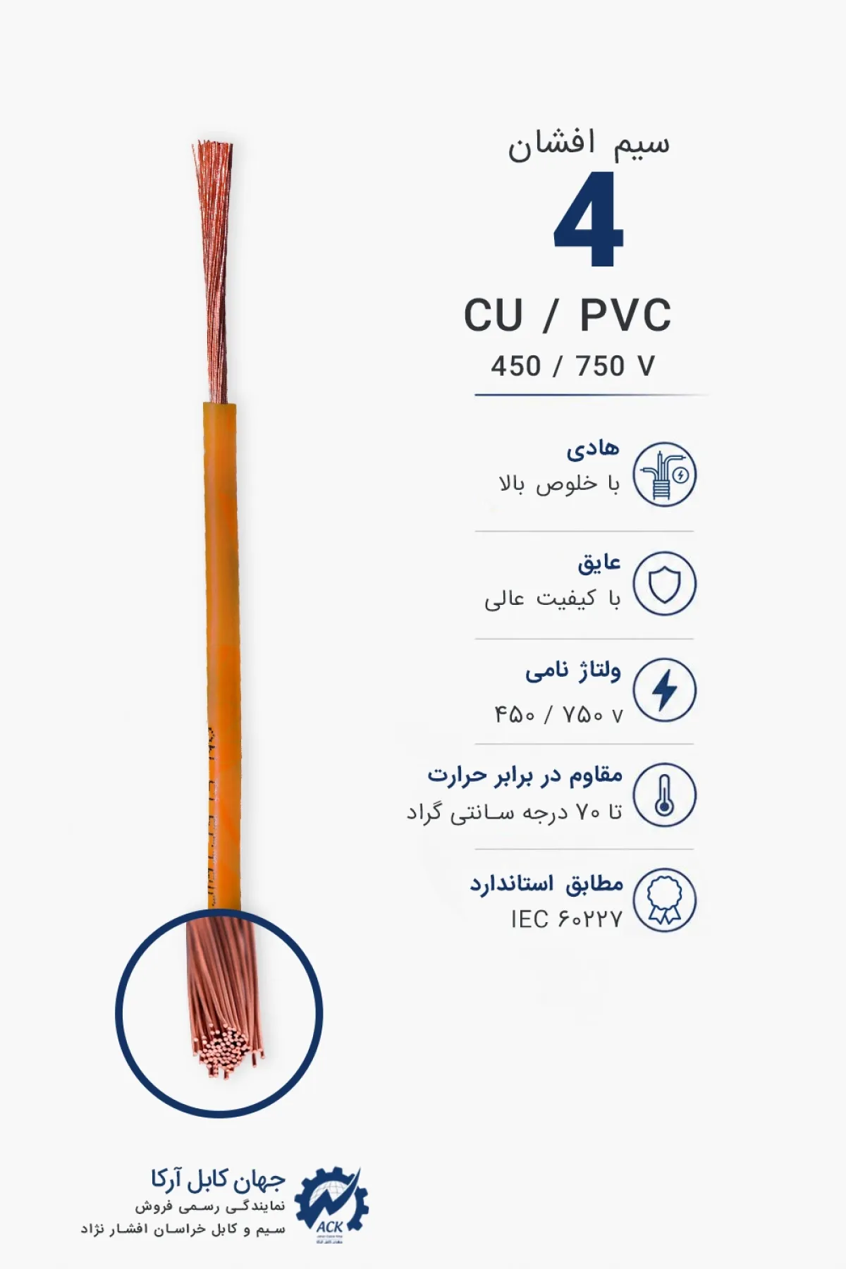سیم افشان 4 خراسان افشارنژاد با مشخصات فنی و کاربرد محصول